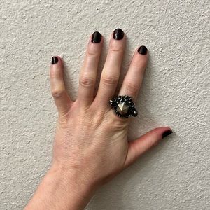 Bloodmilk Nesting in the Underworld All Silver Ring